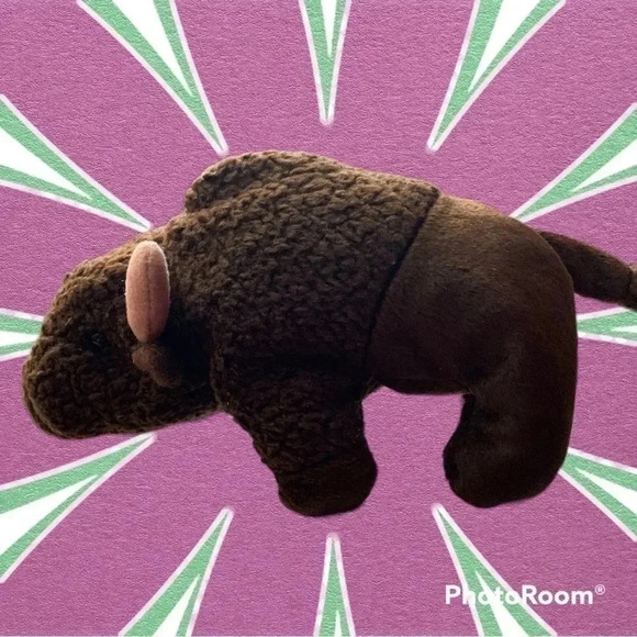 Stuffed Animal Bison - Picture 3 of 6